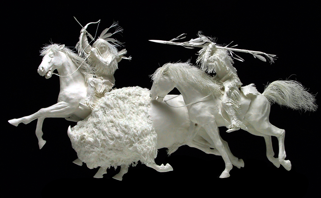 allen eckman art 21 Невероятные скульптуры, вылитые из бумаги